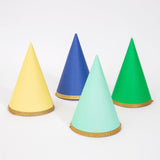Multicolour Party Hats (set of 8)