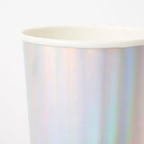 (181945) Silver Holographic Highball Cups
