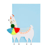 Llama Stand-Up Greeting Card