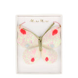 Glitter Butterfly Necklace