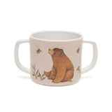 Melamine cup bear with handles