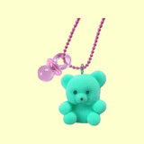Pop Cutie 90's Babies Binky Bear Kids Necklaces