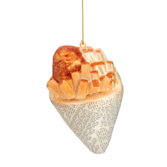 Fish & Chips Shaped Bauble