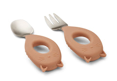 Stanley baby cutlery set cat/ Tuscany rose