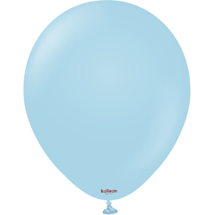 100 Balloons 12″ Macaroon Blue – Kalisan
