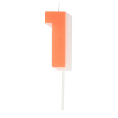 Number 1 Candle