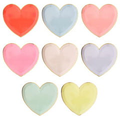 Palette heart plates L
