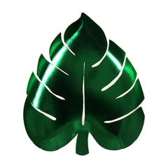 Green palm leaf plates