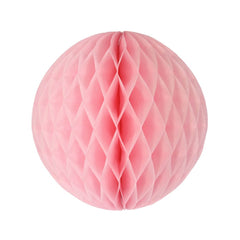 Pastel Pink Honeycomb Ball