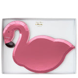 (186325) Pink Flamingo Plates