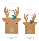 Reindeer Gift Bags (Size S)