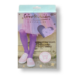 RHINESTONE TIGHTS - Great pretenders - various colours - 3 to 8 years old