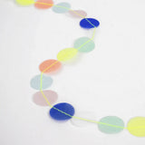 (168076) Rainbow confetti garland