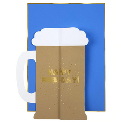 Happy Beer-day Greeting Card