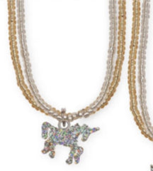 Unicorn necklace set