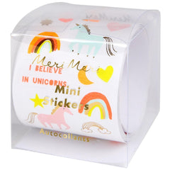 Unicorn sticker roll