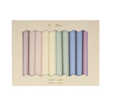 Pastel Table Candles (x 12)
