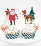 Christmas festive Icon Cupcake Kit (x 24 toppers)