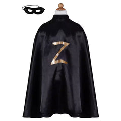 Zorro Cape & Mask 5 - 6 yrs