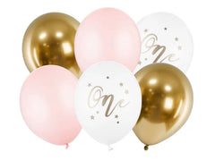 Balloons 30cm One Pastel Pale Pink