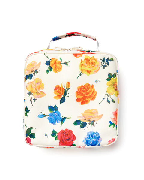 WHAT'S FOR LUNCH? SQUARE LUNCH BAG - COMING UP ROSES