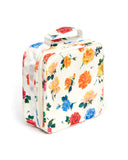 WHAT'S FOR LUNCH? SQUARE LUNCH BAG - COMING UP ROSES