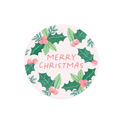 Holly Jolly Circle Gift Tags | Christmas Gift Tags