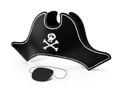 Pirate's hat & eyepatch