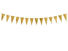 Bunting, gold, 2.15m