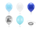 Blue Balloon garland