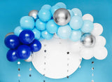 Blue Balloon garland