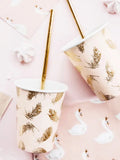 Lovely Swan Paper cups