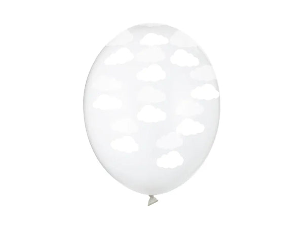 Balloons 30cm, Crystal clear