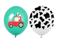 Balloons 30cm, farm, mix