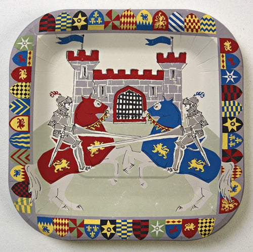 Brave Knights Party Plates