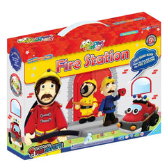 Fire Station - Jumpingcity Clay Modelling Series Set