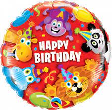 Balloon animal happy birthday