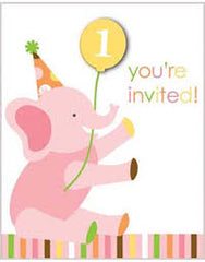 Invitations - First birthday girl!