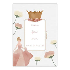 “Princess” Invitation Card
