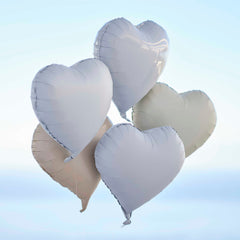 Heart Shaped Balloon Bundle (5 balloons) - Ginger ray