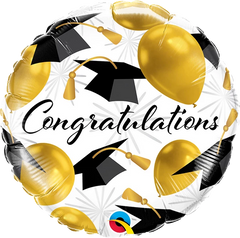 Congratulations Gold Balloons Foil Balloon