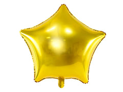 Foil balloon Star gold