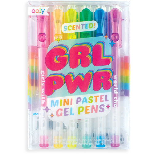 Gelpennen met geur ‘Girl Power’