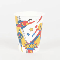 8 cups - superhero