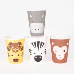 8 safari cups