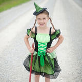 WITCH BUBBLE DRESS WITH HAT