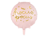 Foil balloon Hocus Pocus pastel pink