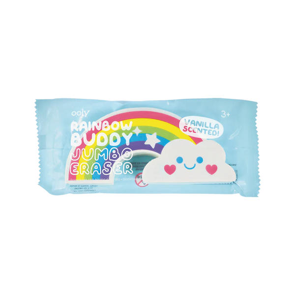 rainbow buddy scented jumbo eraser