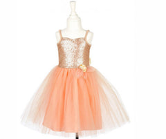 Souza Costume Ball Gown GISELLE apricot 5-7 yrs