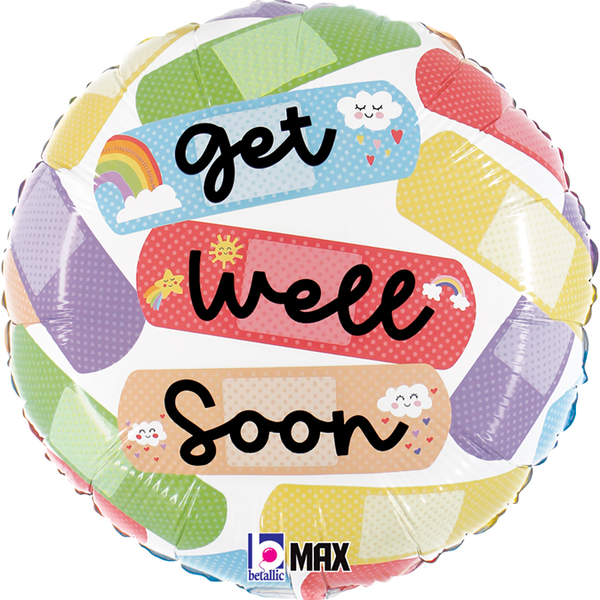 26222P Cheerful Get Well Bandaids